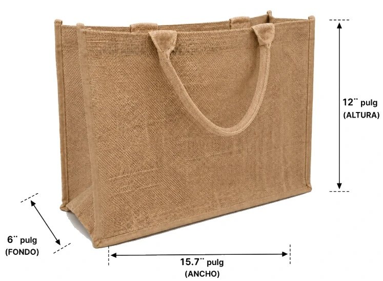 Bolso Promocional Yute M015 Pequeño