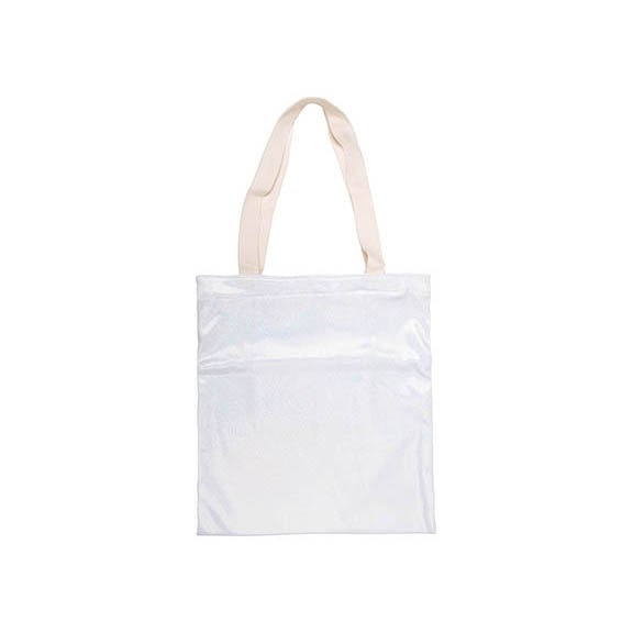 Bolsa de compras glitter 15 x 15 pulgadas