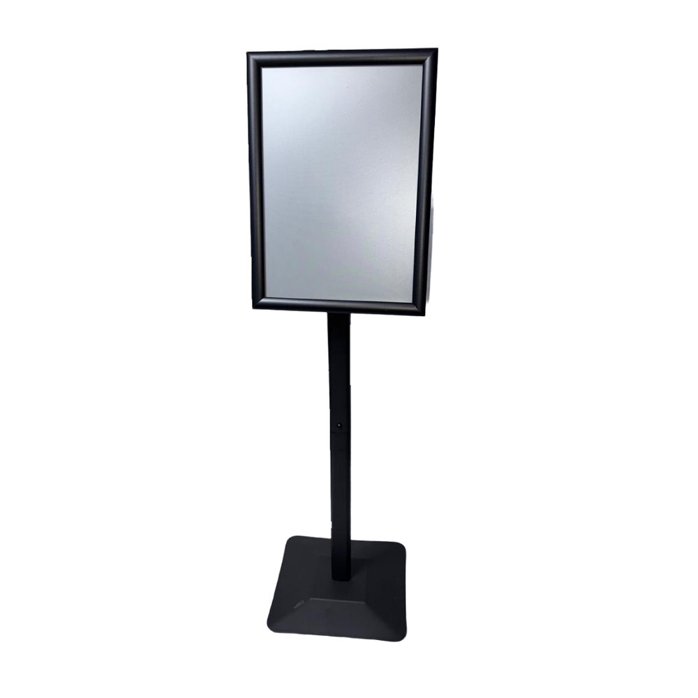 Exhibidor de aluminio con pedestal - 11.7" x 16.5" (a3)