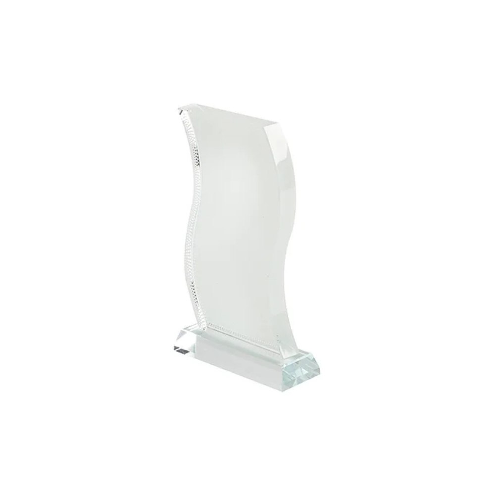 Placa de reconocimiento cristal (forma s)