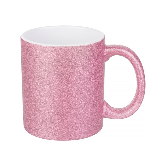 Taza glitter 11 oz