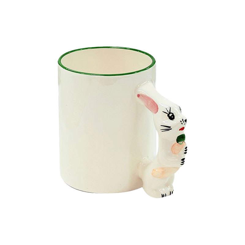 Taza forma de animales, conejo 11onz