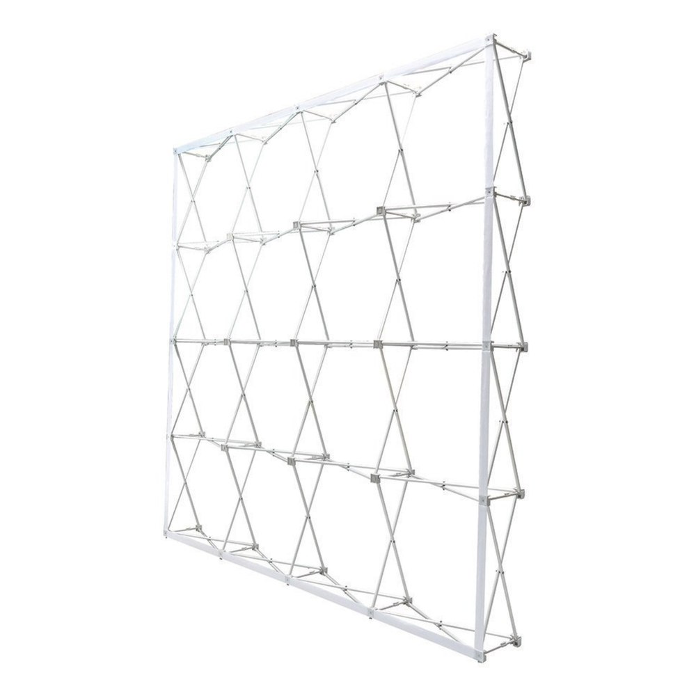 Exhibidor pop up - 3 x 3 - 89.58" x 89.58" (225 x 225cm)