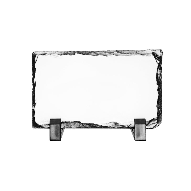 Porta retrato de piedra rectangular pequeño 3.95''x5.90''