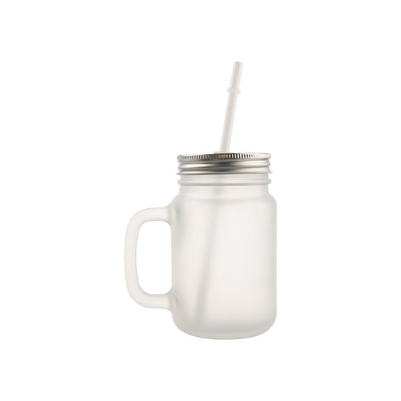 Mason jar frosted con sorbete 8*13cm