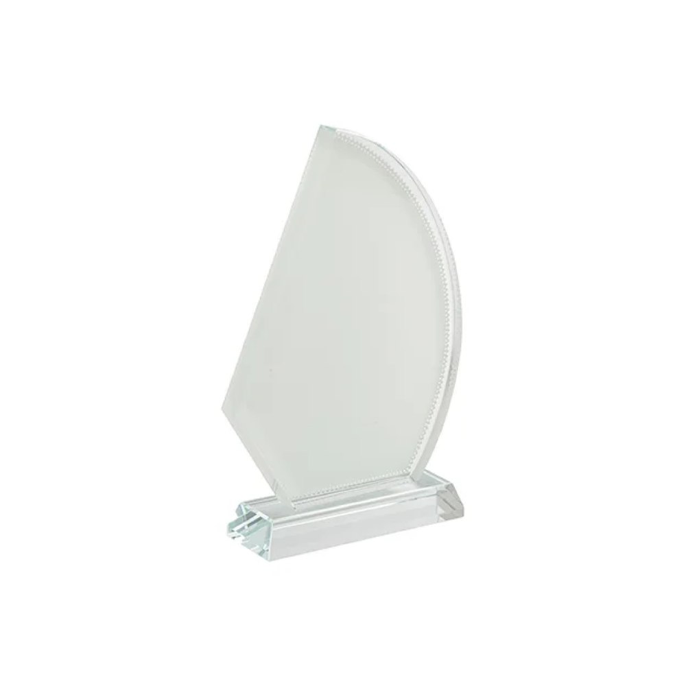 Placa de reconocimiento cristal (medalla de vela)