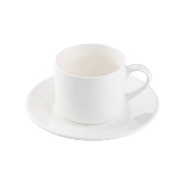 Set de tazas 6 onz. con platillos