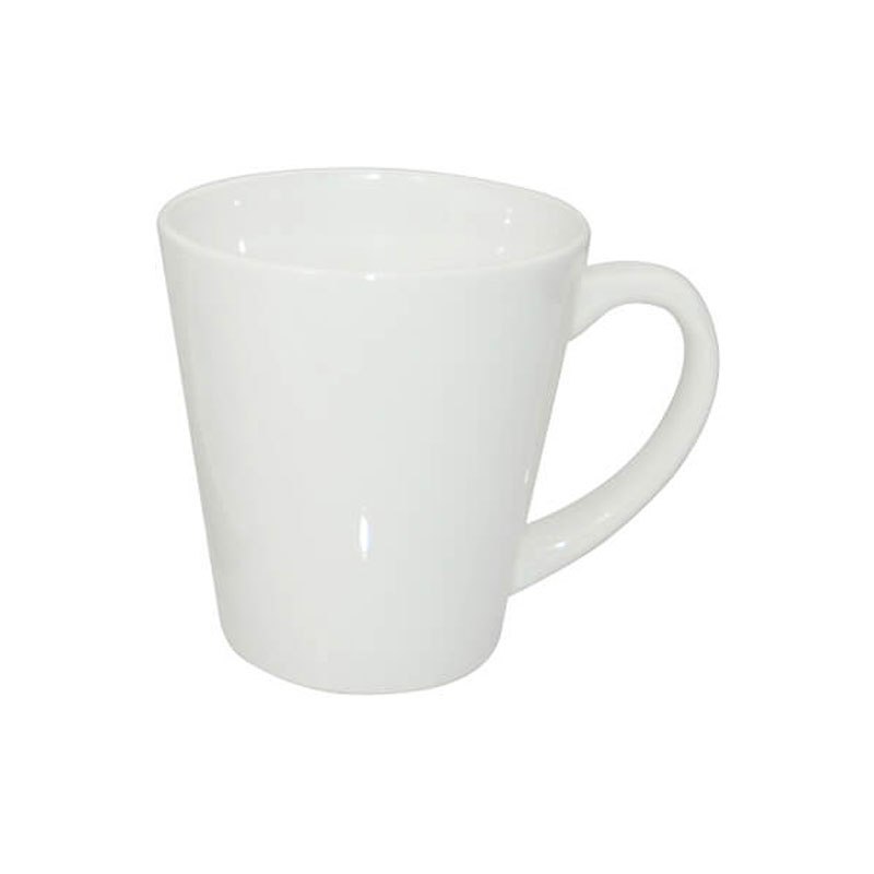 Taza blanca latte 12 onz