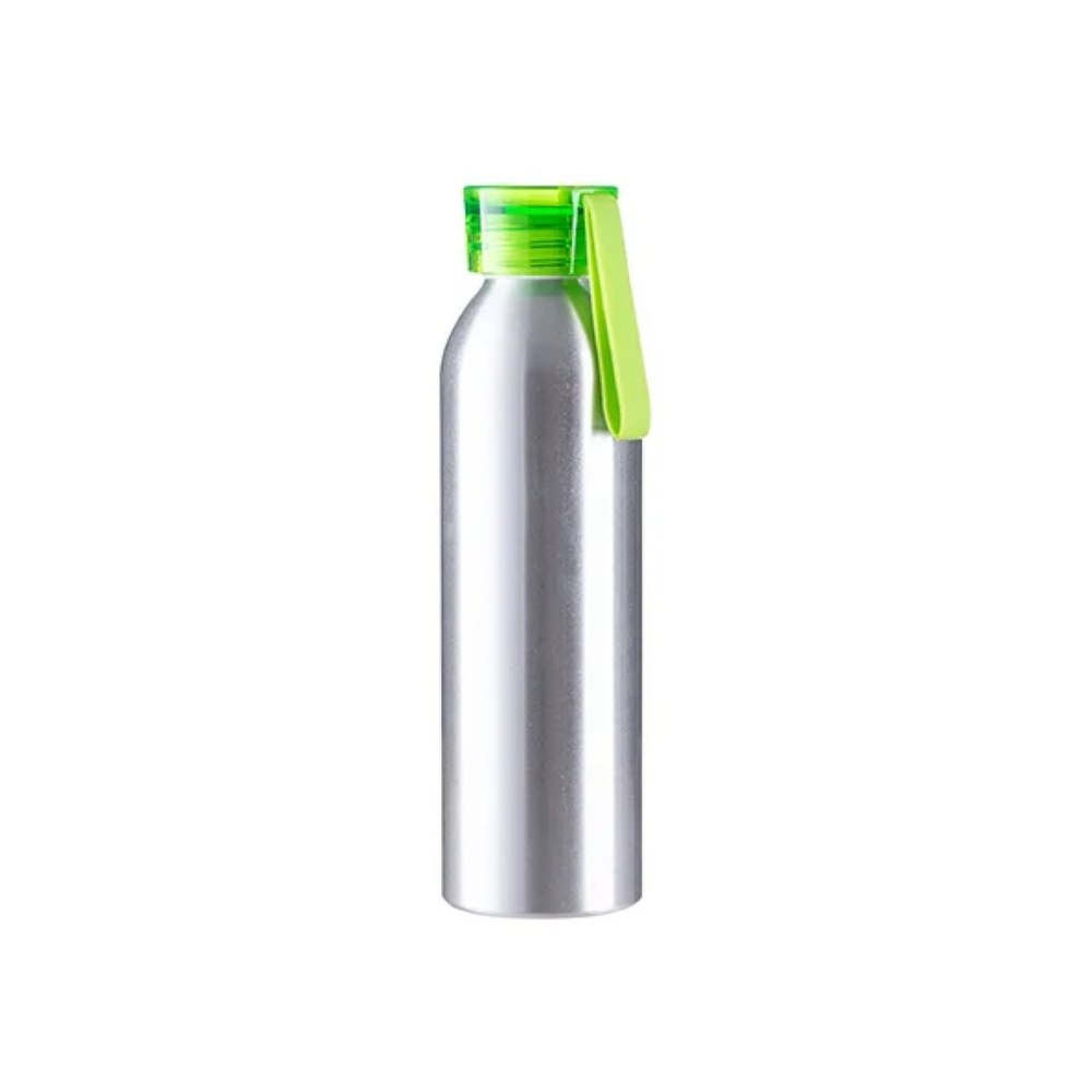 Botella de aluminio con tapa de color 650 ml