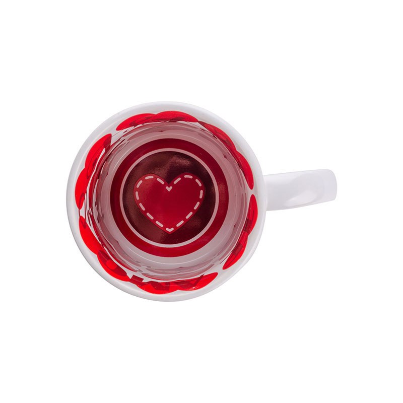 Tazas blancas 11onz interior te amo