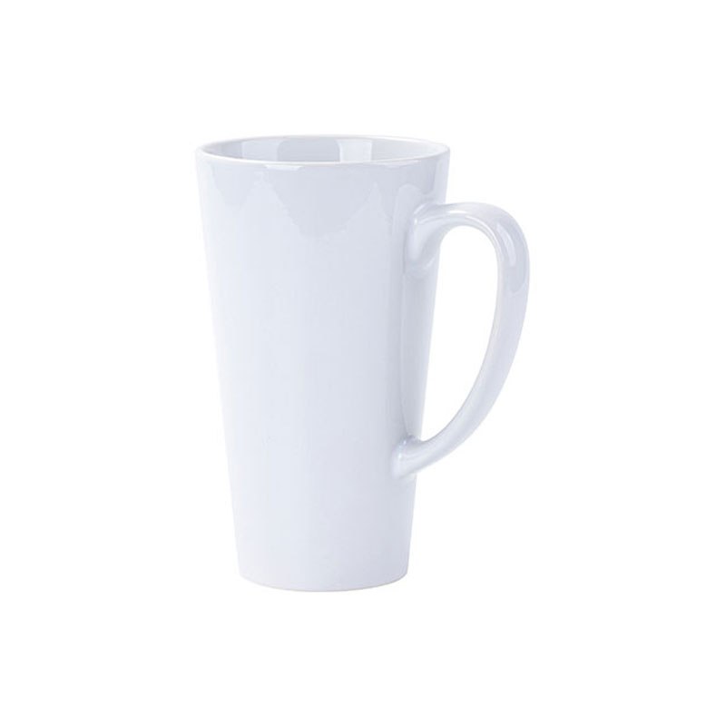 Taza blanca latte 17 onz