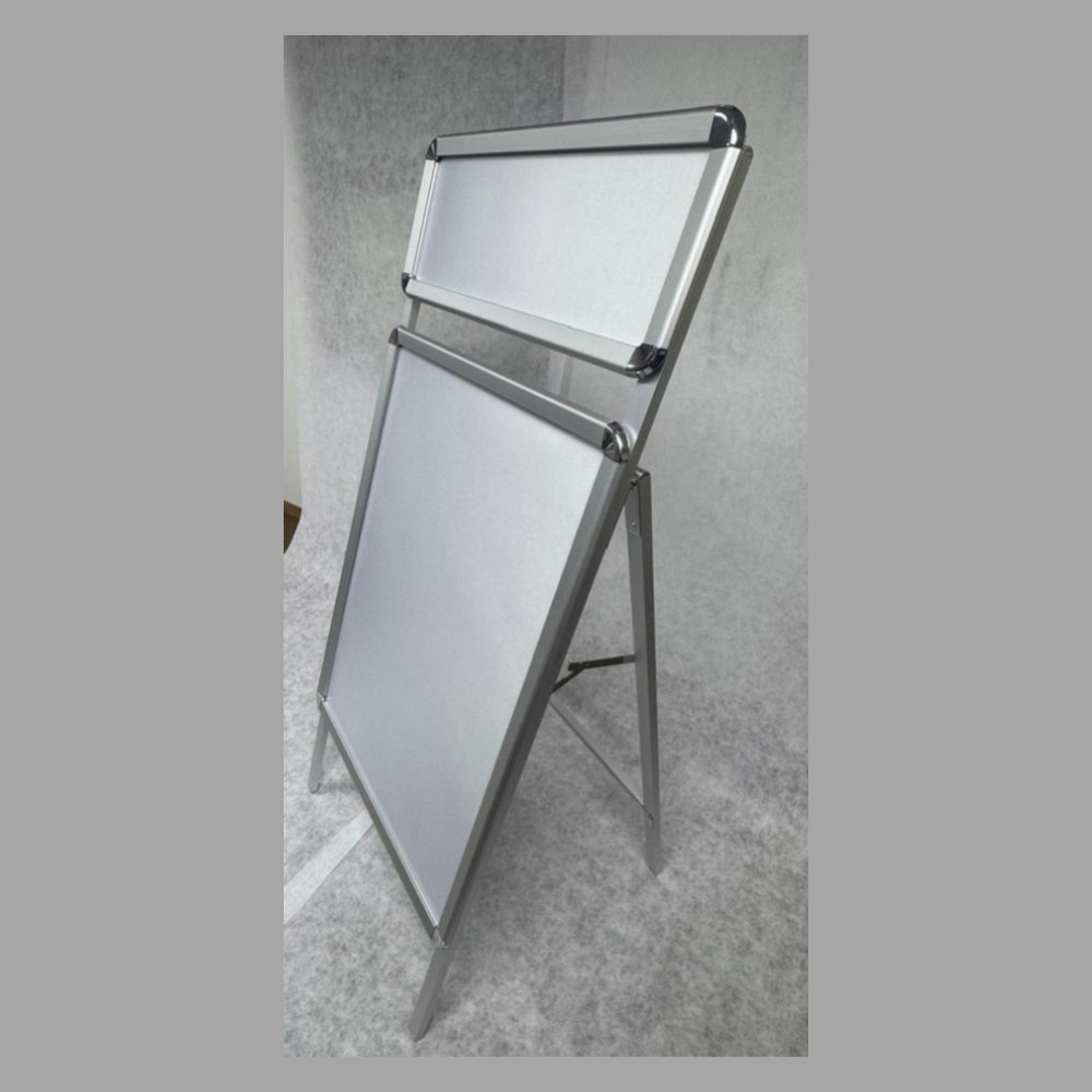 Display panel una cara de aluminio con cabezal 23.38''x33.11'