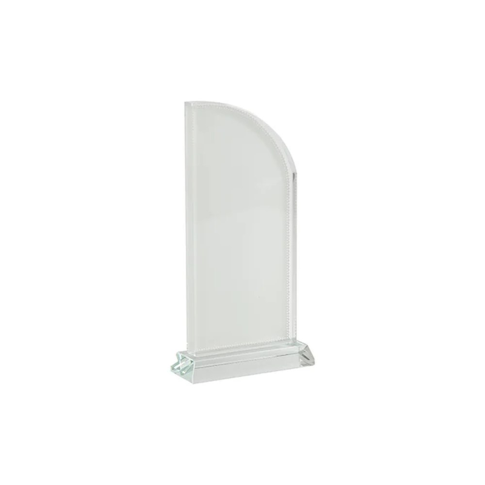 Placa de reconocimiento cristal (tipo arco)
